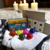 Colourful Balls Candle Set of 12